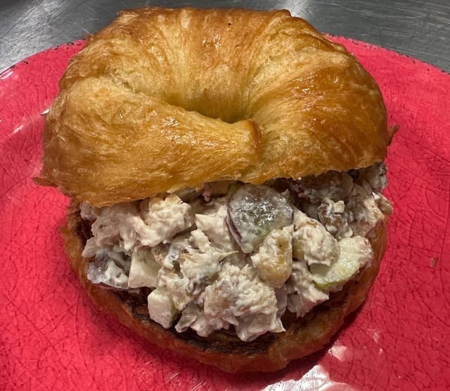 Waldorf Chicken Salad Sandwich.