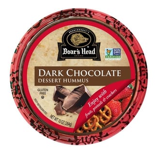 Dark Chocolate Dessert Hummus 10oz w/Crackers